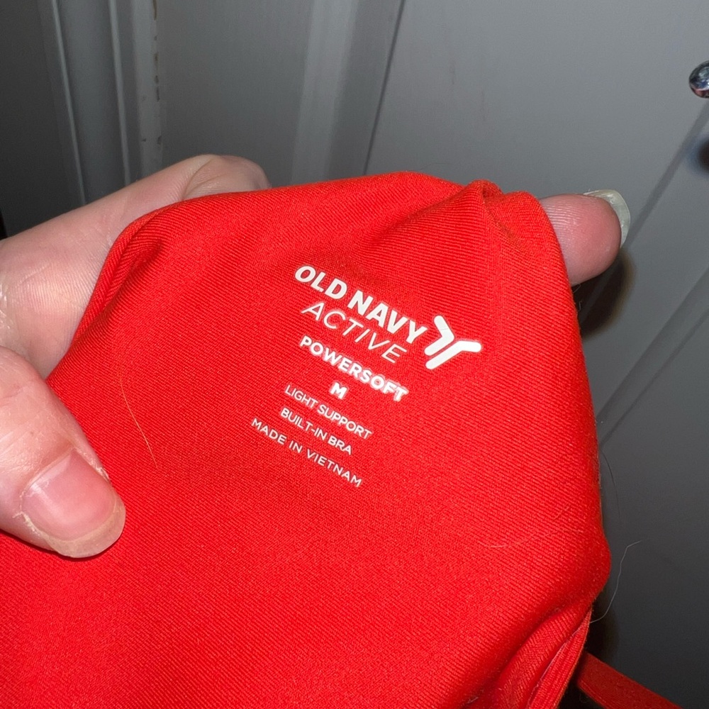 Old Navy longline racerback sports bra power soft NWOT - Picture 3 of 8